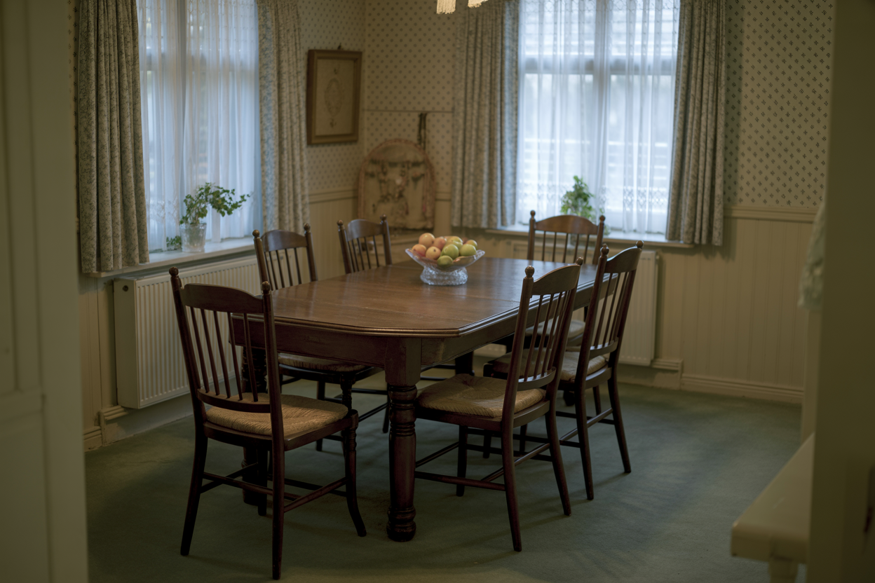 Woonkamer met standaard bank